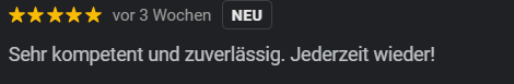 Zuverl&auml;ssigkeit Paint Innovation SJ GmbH